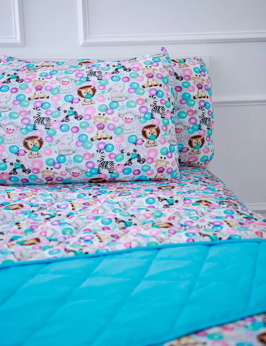 Birdie Bean Zuri Bamboo Viscose Zipper Pillowcase Set