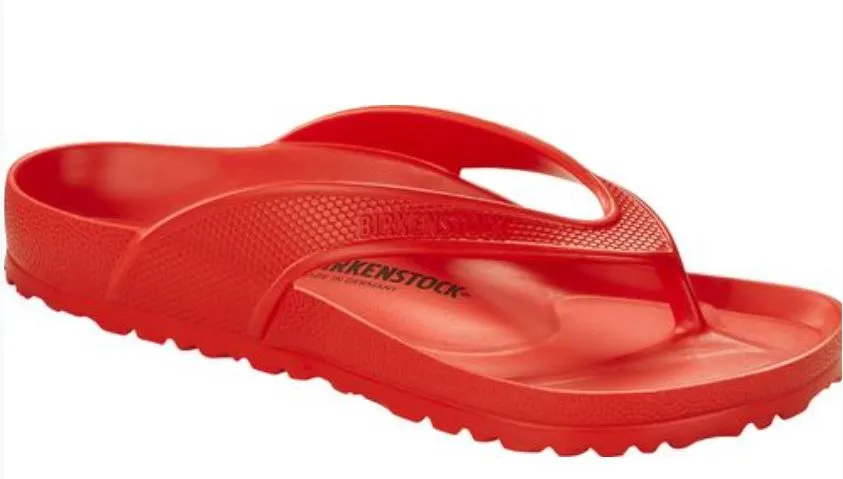 Birkenstock Arizona Honolulu EVA Active Lime Red Waterproof Sandals Beach Slides