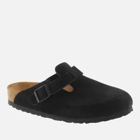 Birkenstock Men's Boston Suede Slim-Fit Mules - UK 10.5 | Coggles