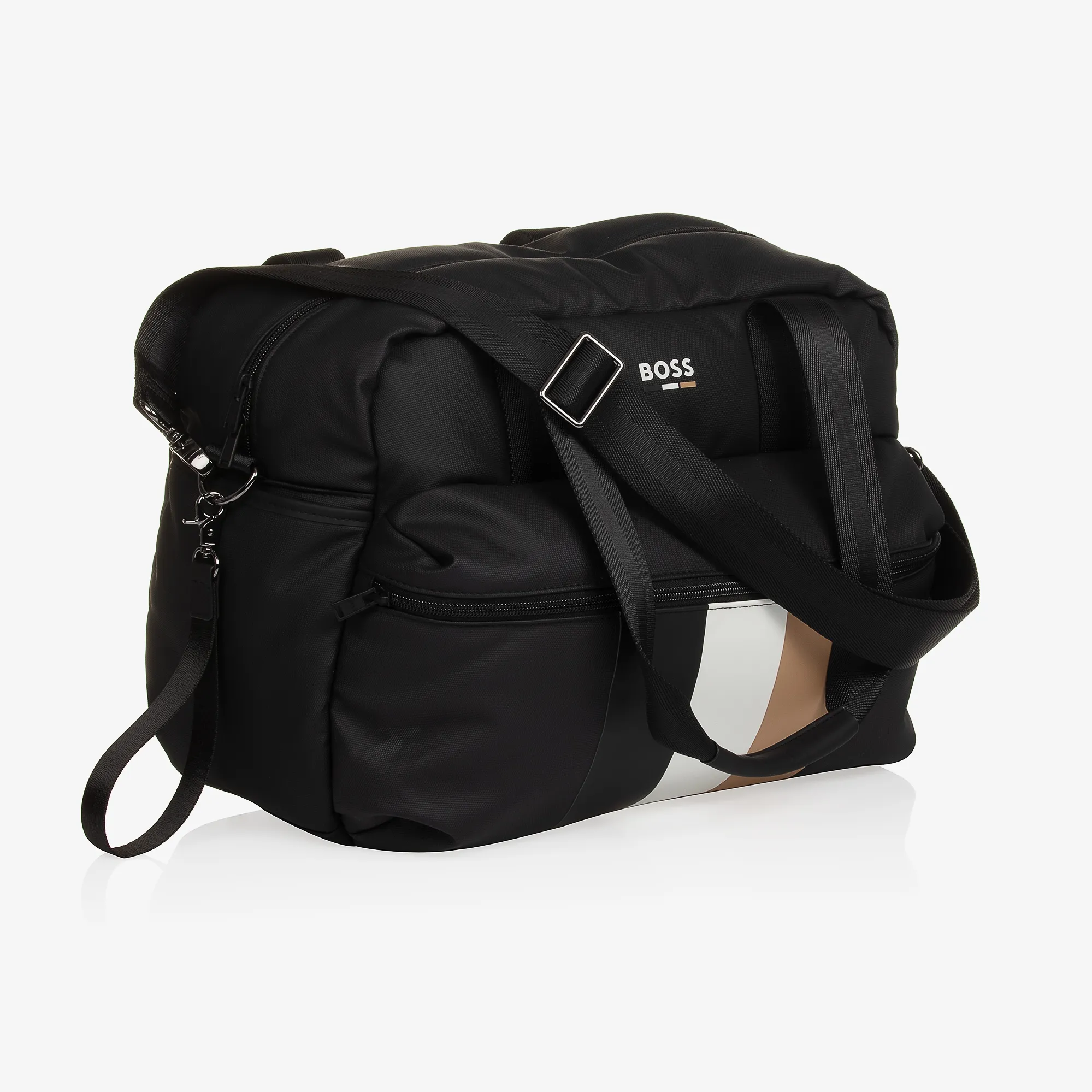 Black Coated Baby Changing Bag (52cm)