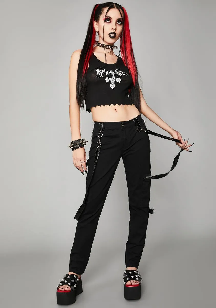 Blessed By Satan Tank Top-