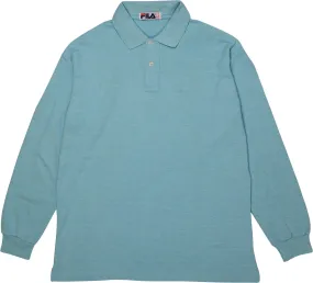 Blue Polo Shirt by Fila | ThriftTale