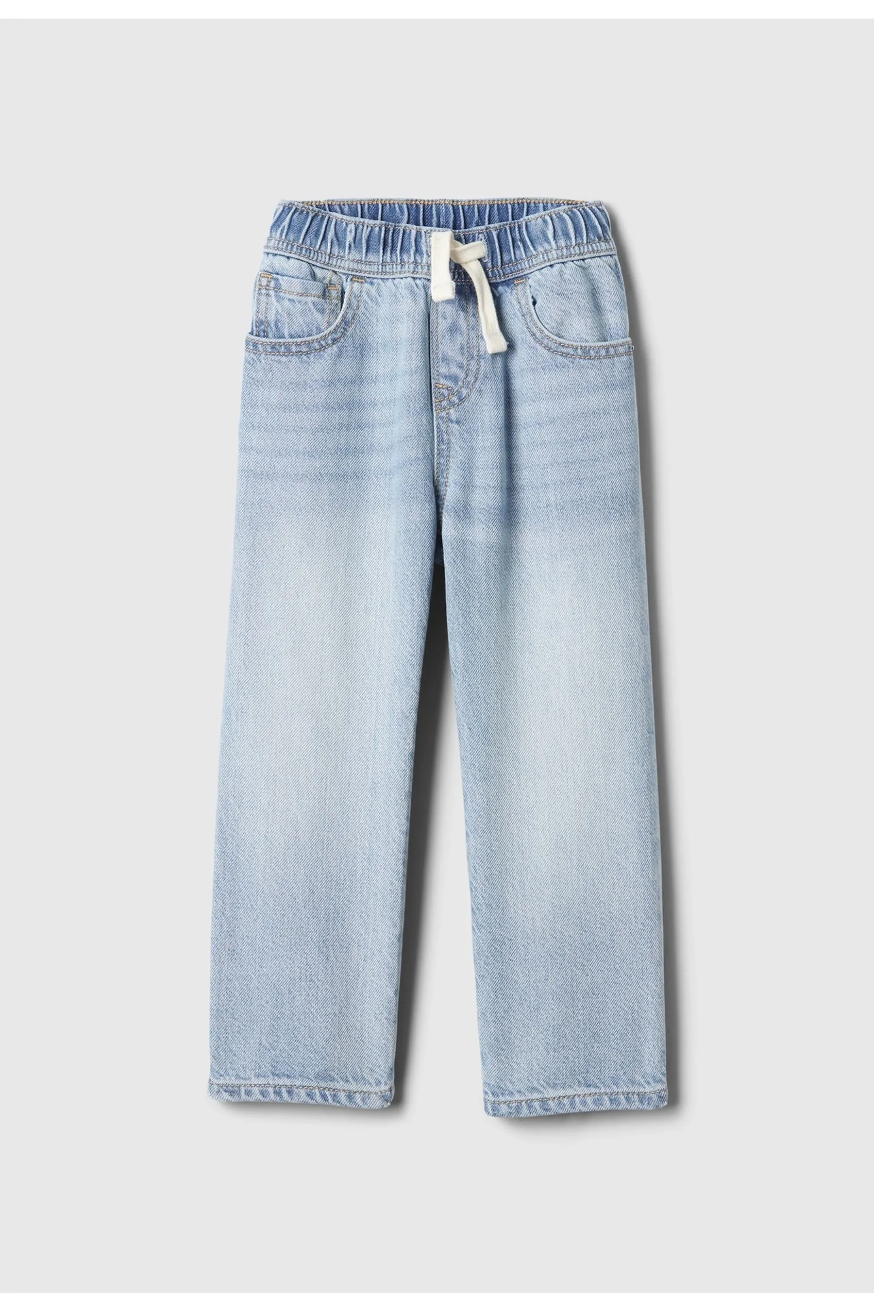 Blue UltraSoft Pull On Baggy Jeans (6mths-5yrs)