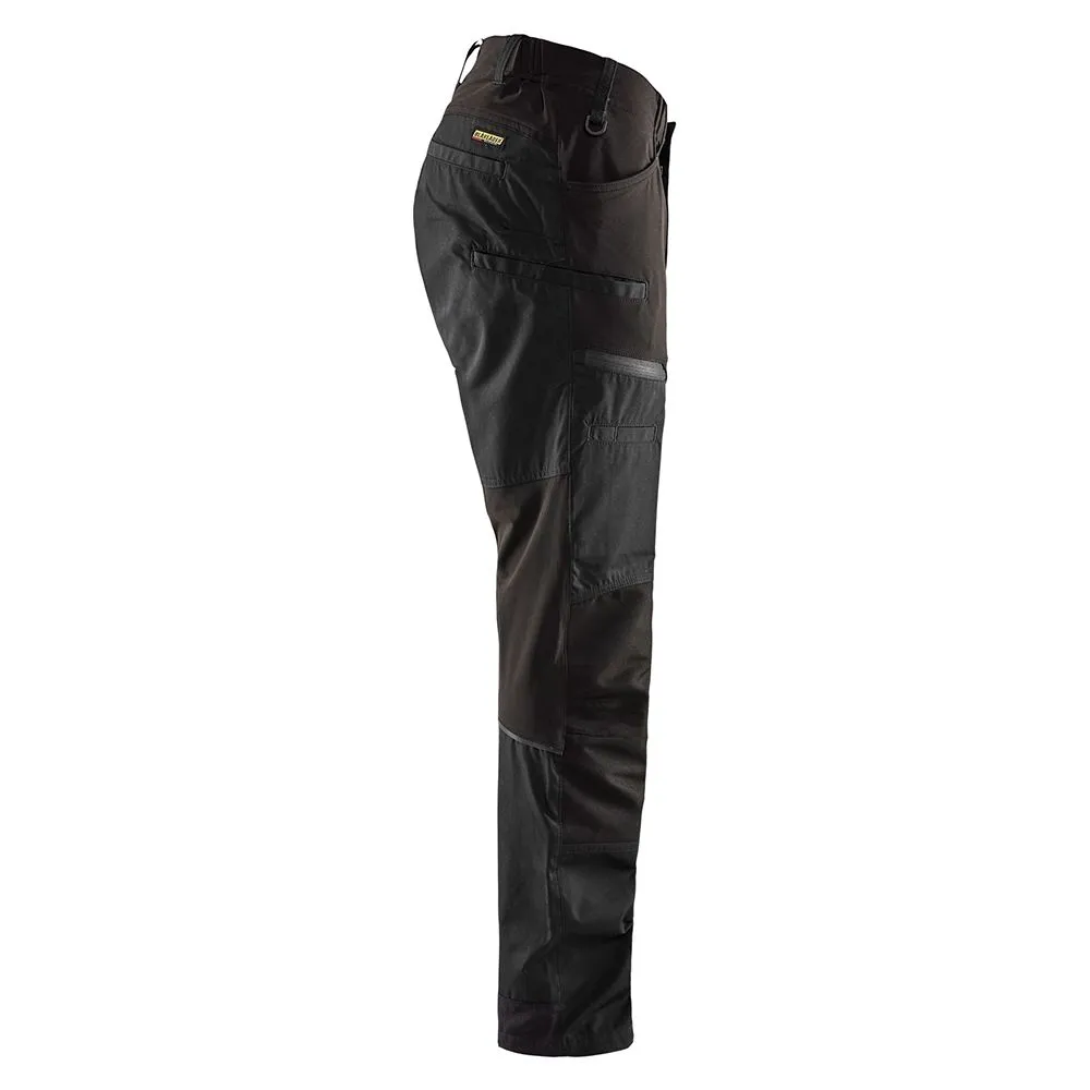 Blåkläder 1456-1845 Service Trousers Stretch - Black/Dark Grey
