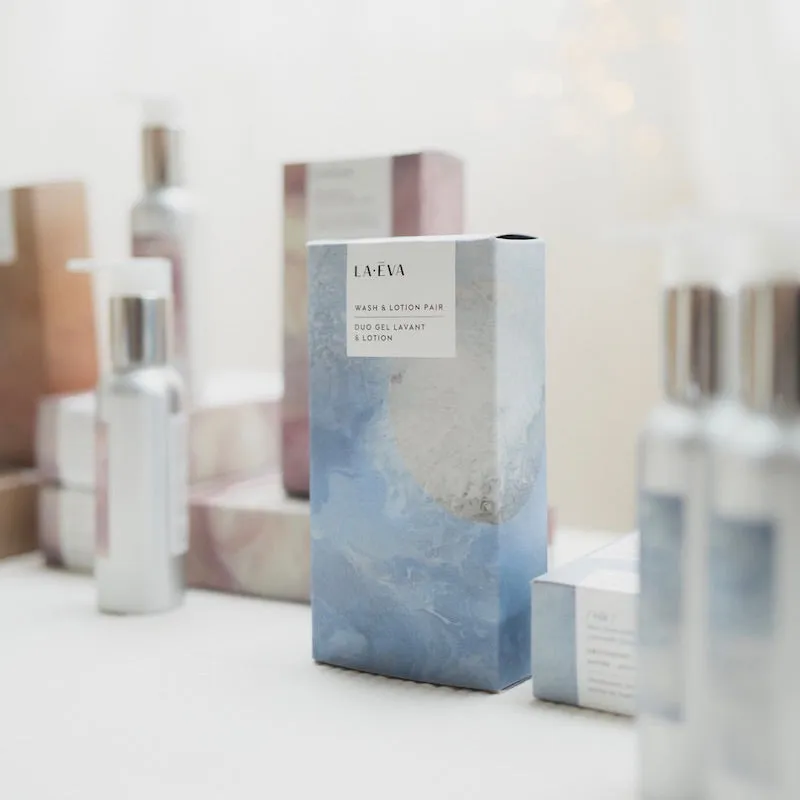 Blū Gift & Travel Pair - Wash and Lotion