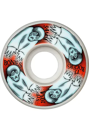 Bones Rogers Whirling Specters V3 Slims 103A STF Skateboard Wheels