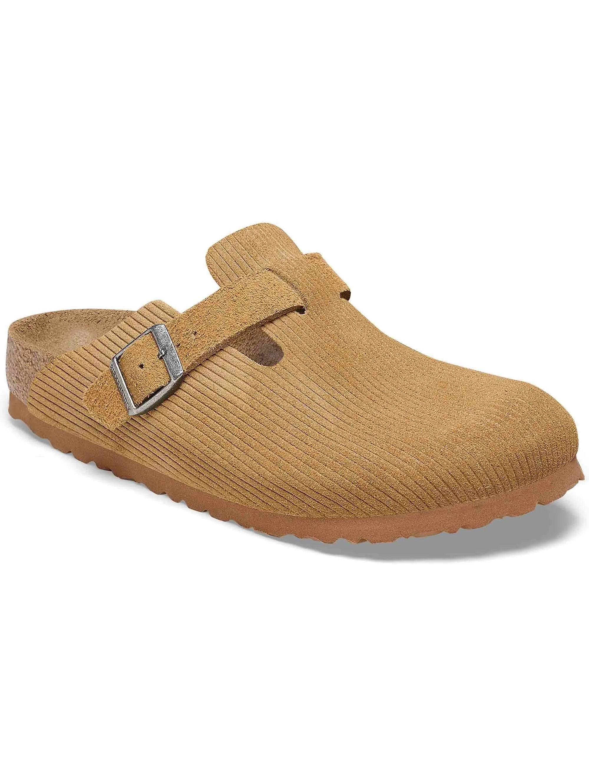 Boston Cord Mules - Cork Brown (Regular Fit)