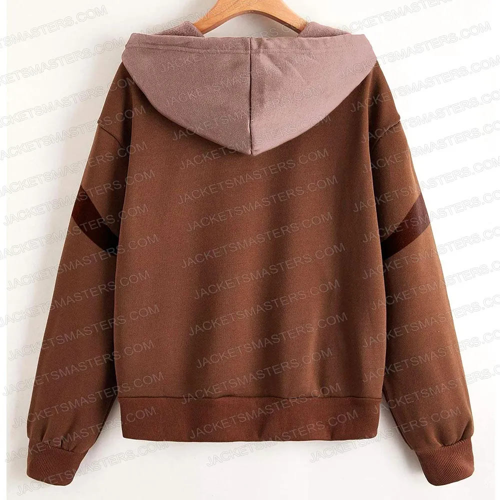 Botan Yu Yu Hakusho Fleece Brown Hoodie
