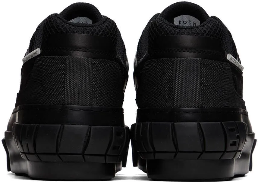 Both Black Tyres Platform Sneakers