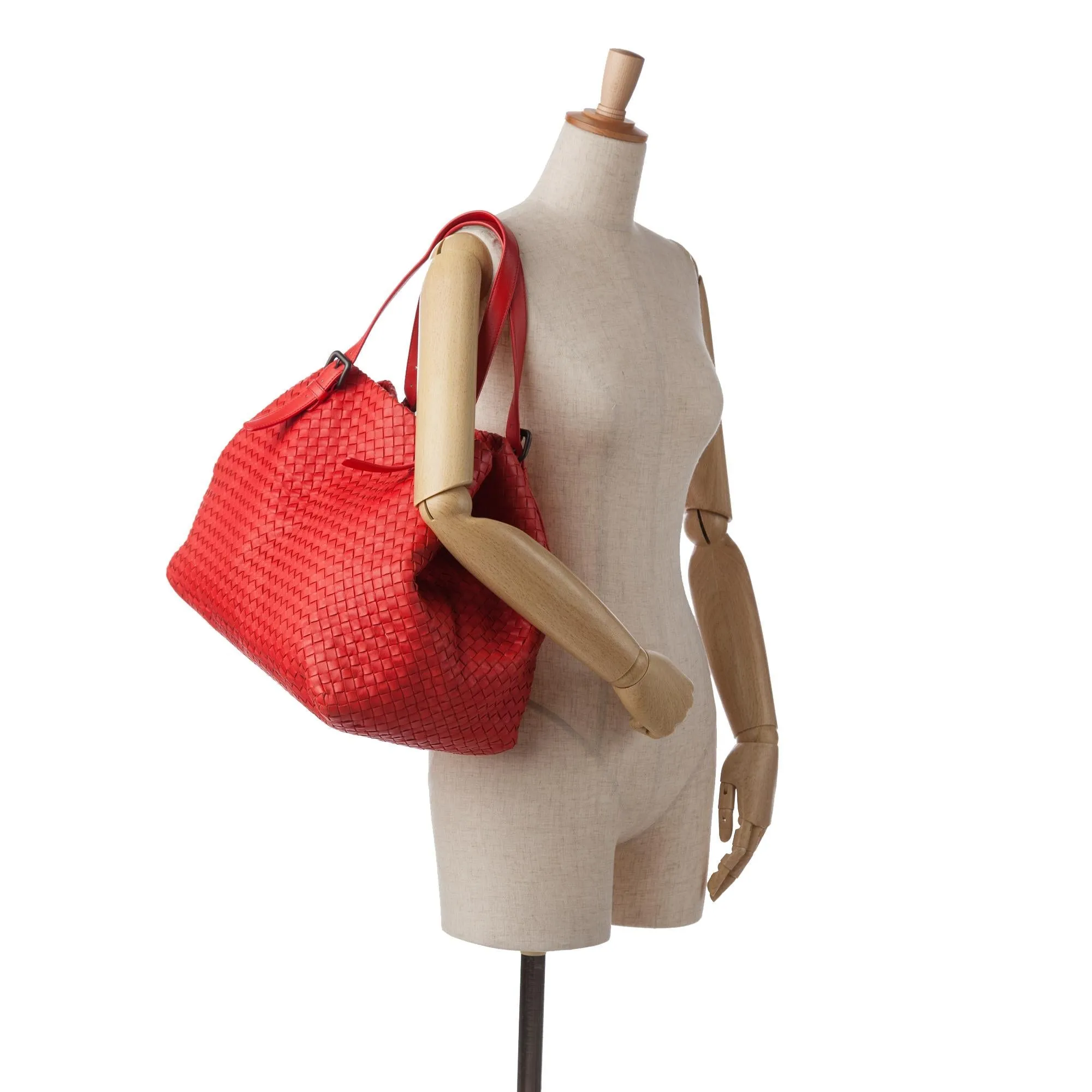 Bottega Veneta Large Intrecciato Cesta Tote Bag (SHG-iLfz5Y)