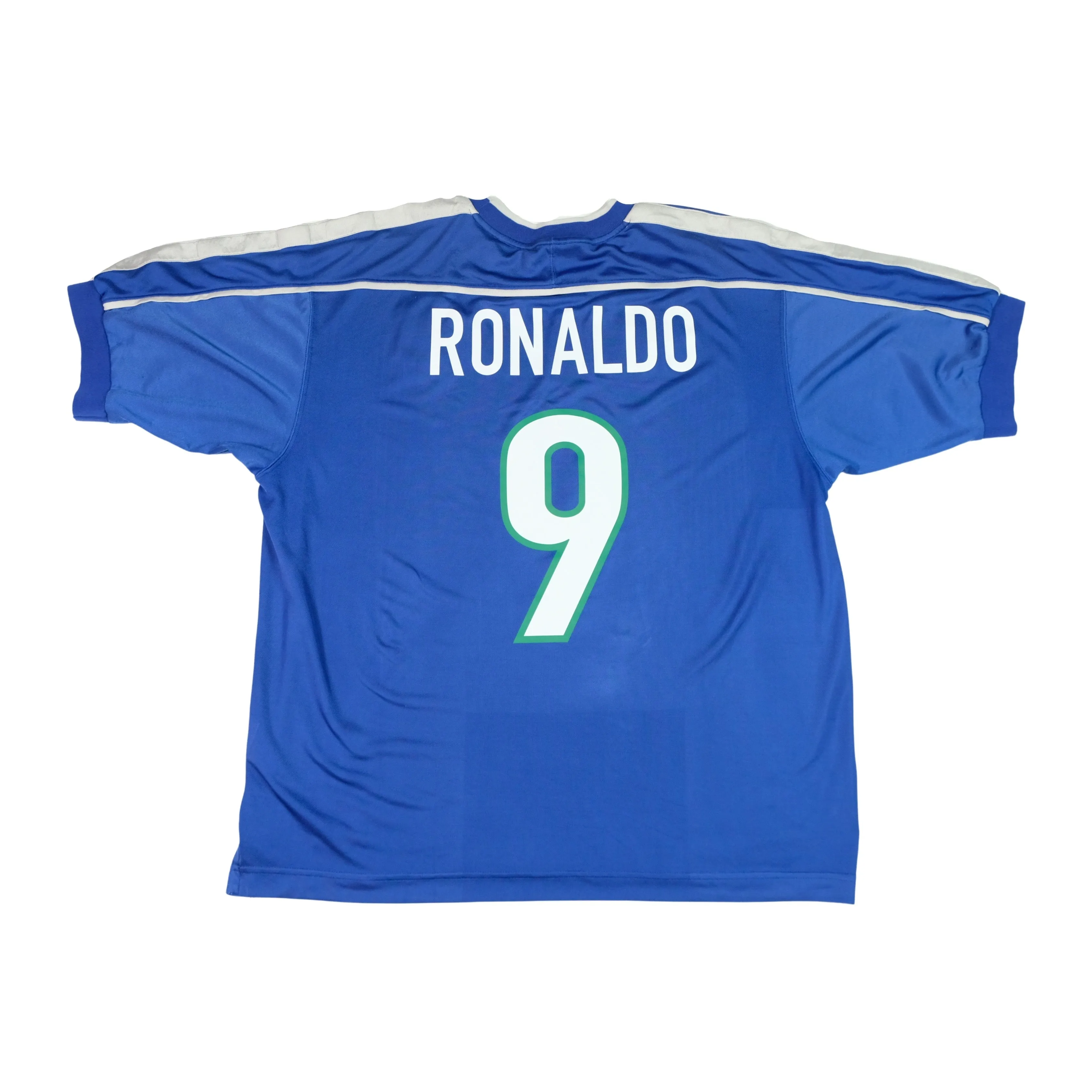 Brazil Ronaldo 9 Original Away Football Shirt 1998/2000 Nike Large/XL