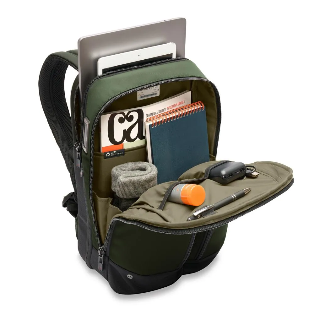 Briggs & Riley Briggs & Riley Recycled Day Bag Medium Expandable Backpack