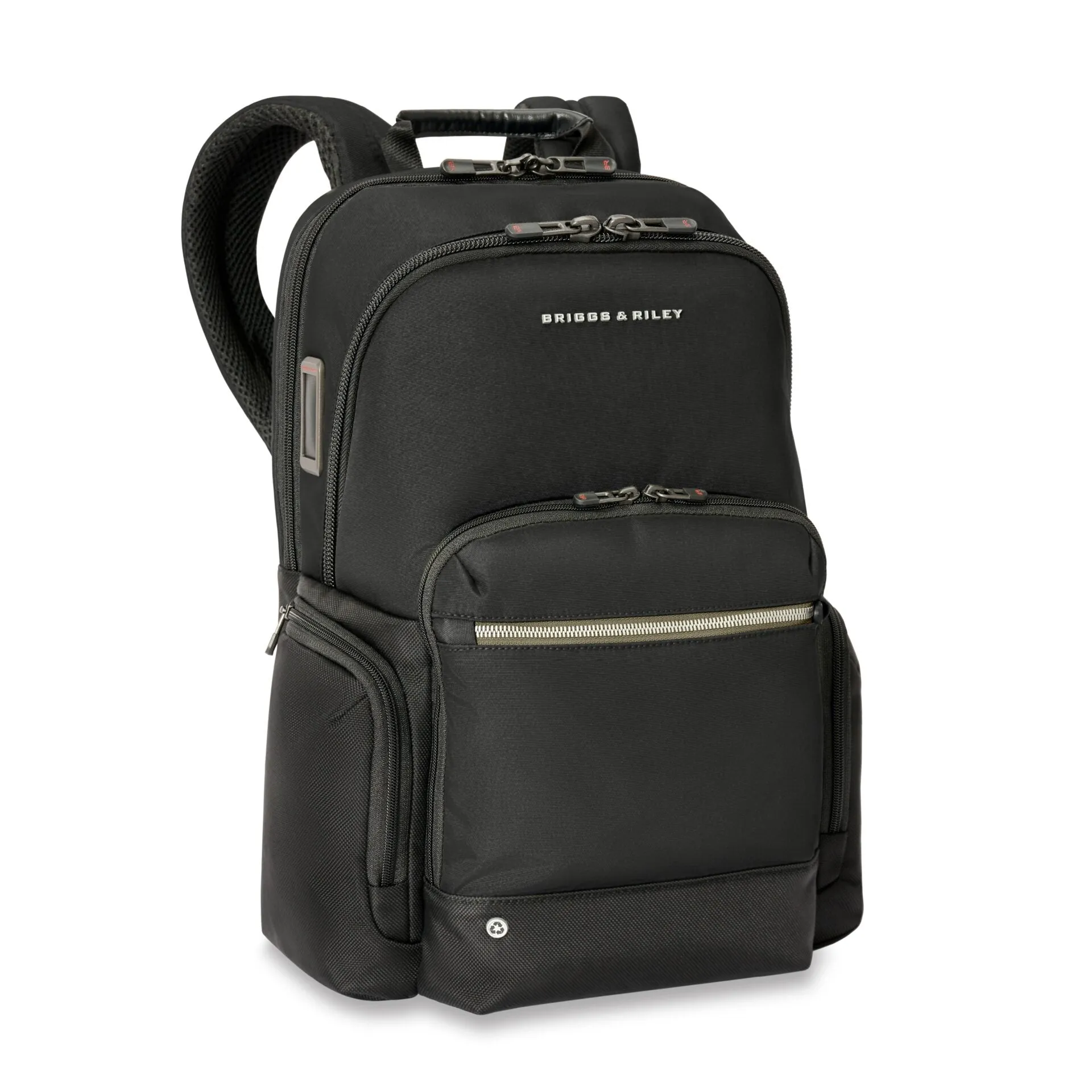 Briggs & Riley HTA Collection Medium Multi Pocket Backpack - Black