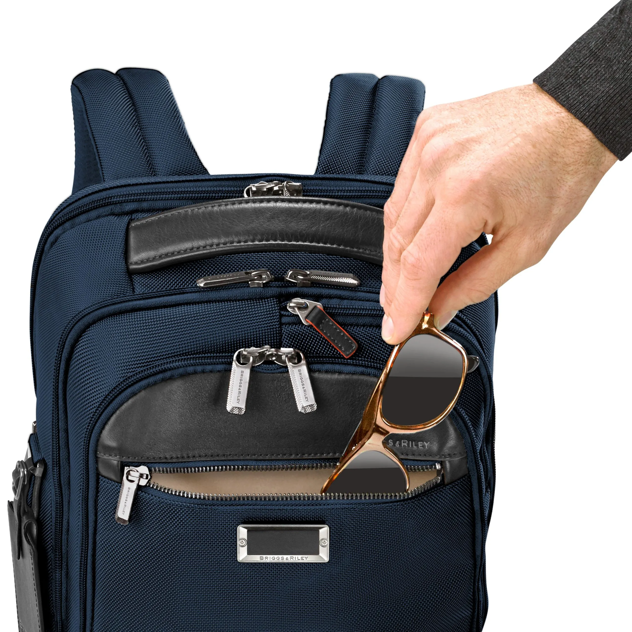 Briggs & Riley @work Medium Backpack - Navy