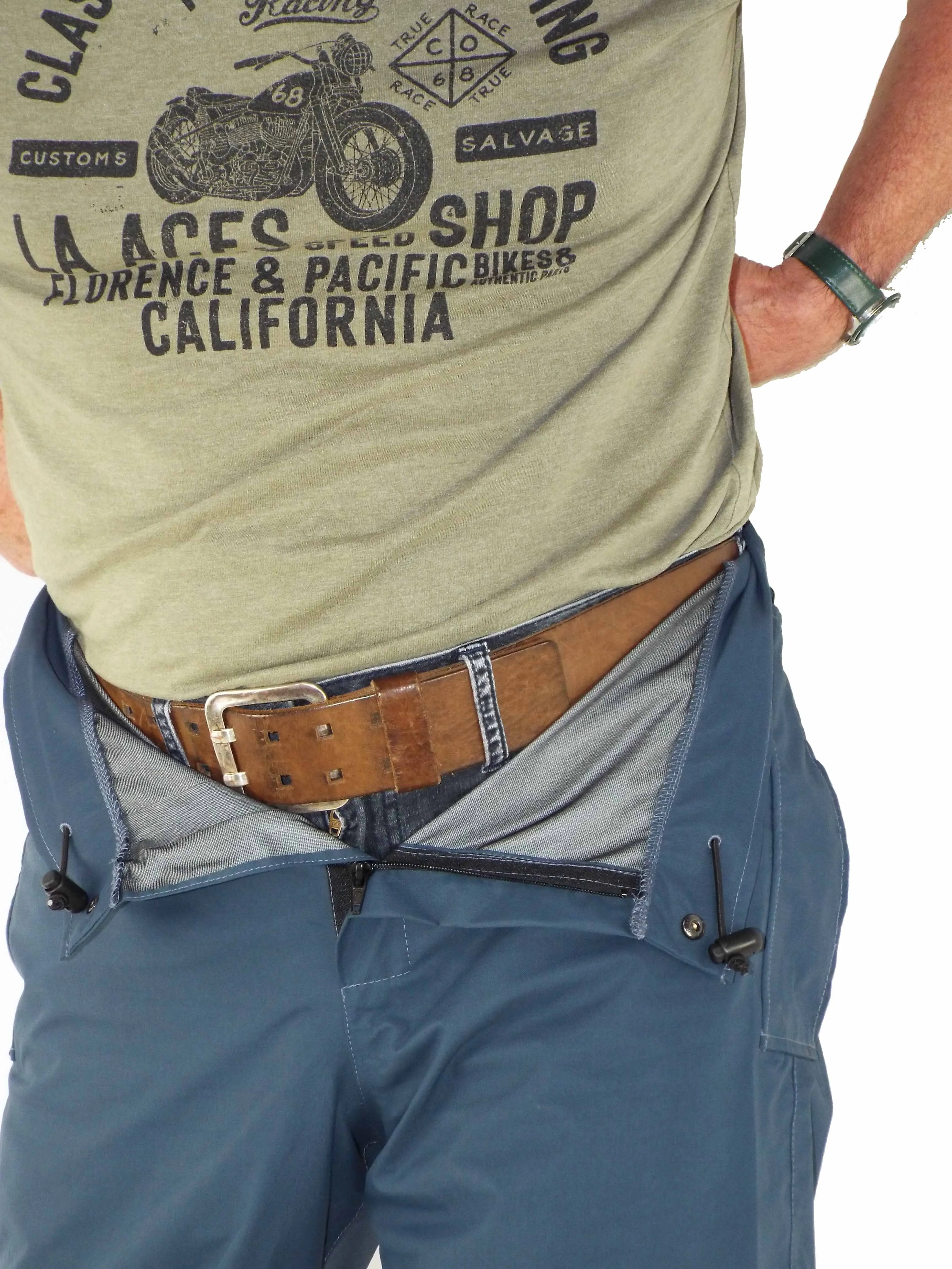 British Royal Air Force Gore-Tex Over-Trousers – New Style - elasticated toggle waist  - Grade 1