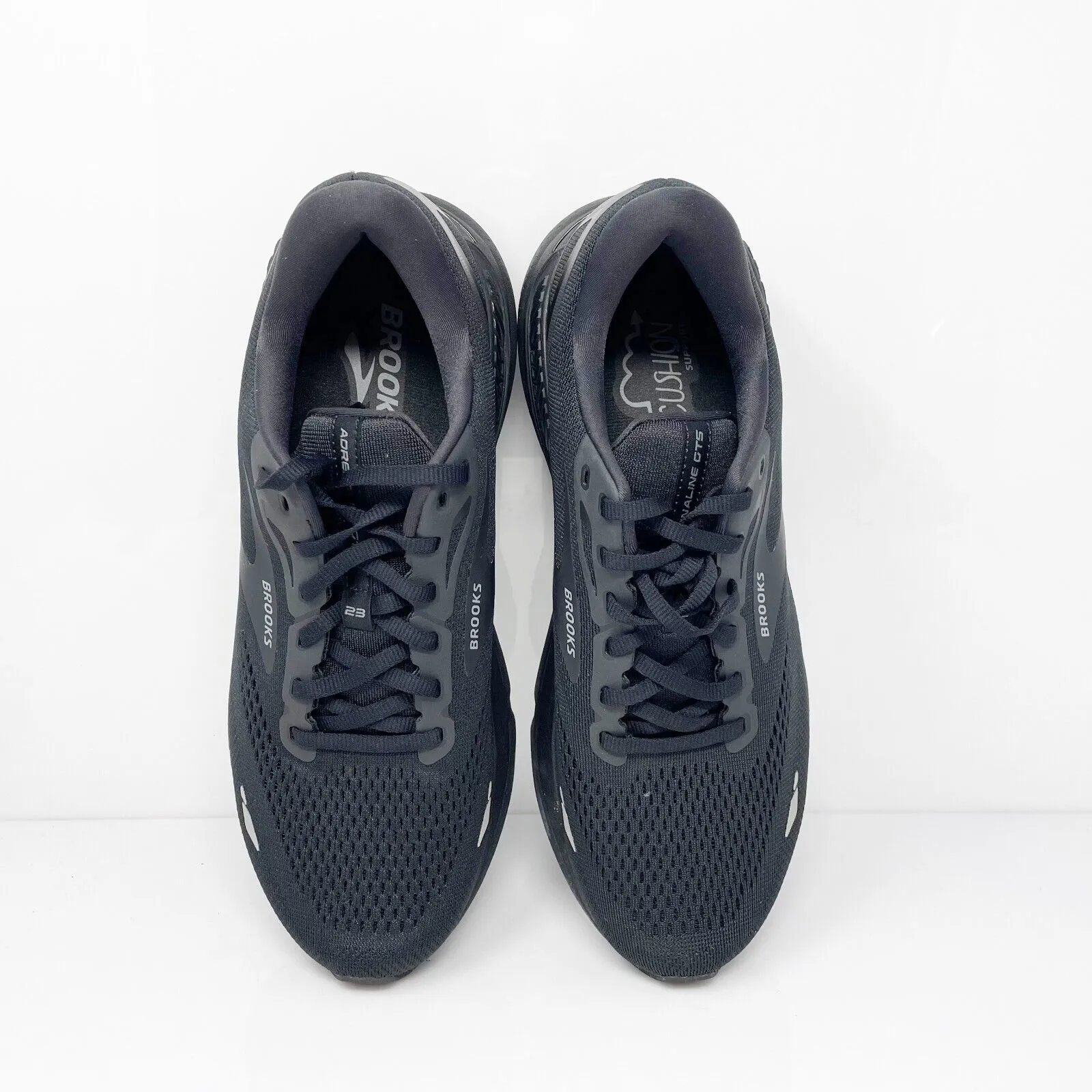 Brooks Mens Adrenaline GTS 23 1103911D020 Black Running Shoes Sneakers Size 10 D