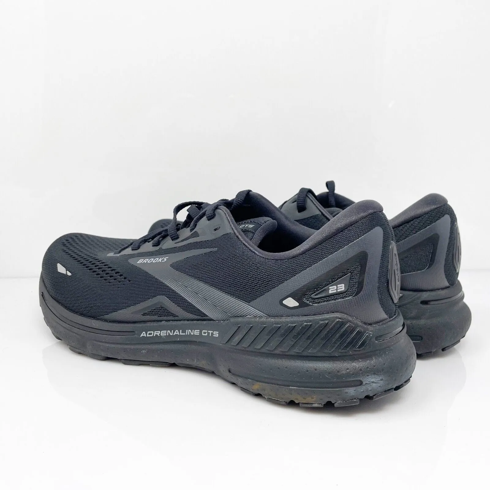 Brooks Mens Adrenaline GTS 23 1103911D020 Black Running Shoes Sneakers Size 10 D
