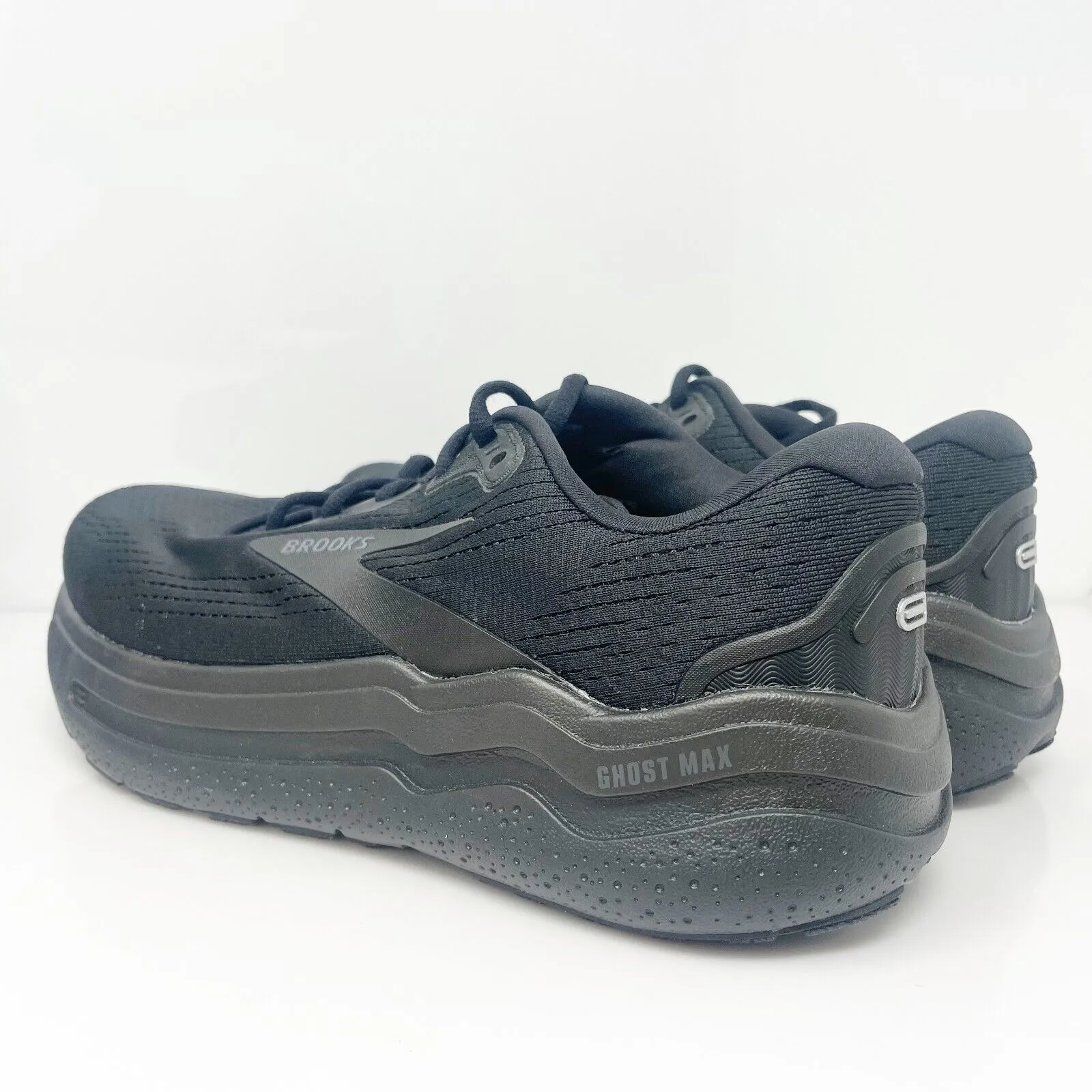 Brooks Mens Ghost Max 2 1104314E020 Black Running Shoes Sneakers Size 7.5 4E