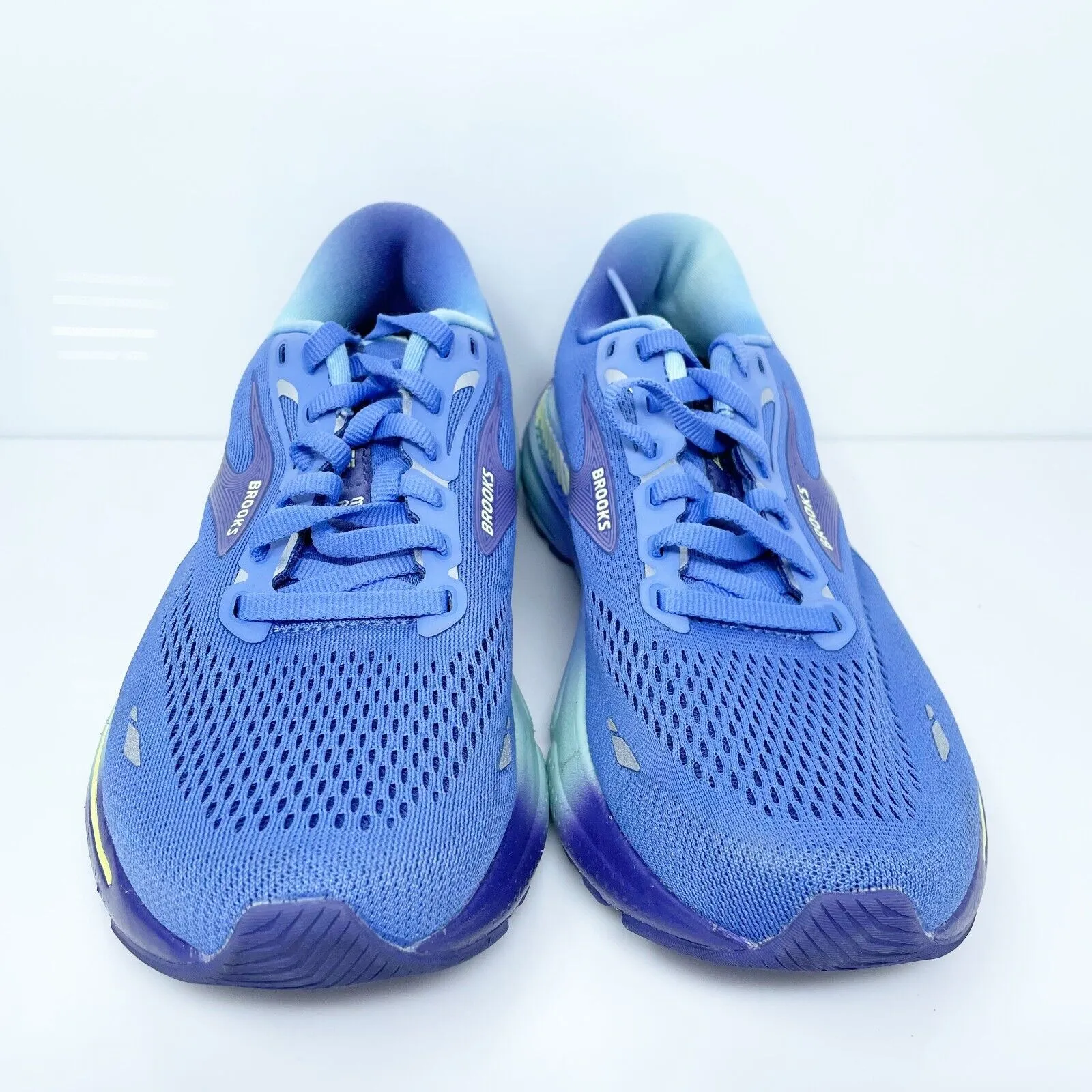 Brooks Womens Adrenaline GTS 23 1203811B469 Blue Running Shoes Sneakers Sz 8.5 B