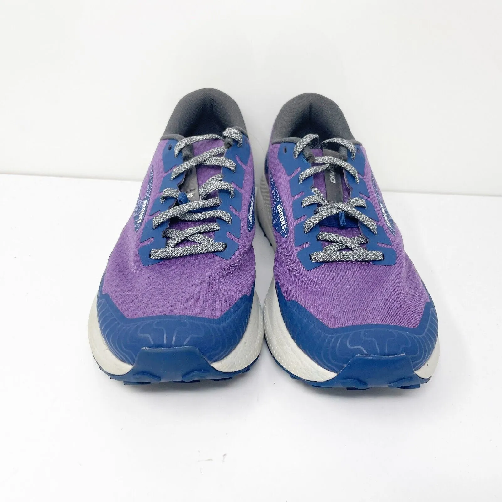 Brooks Womens Divide 4 1203941B582 Purple Running Shoes Sneakers Size 7.5 B