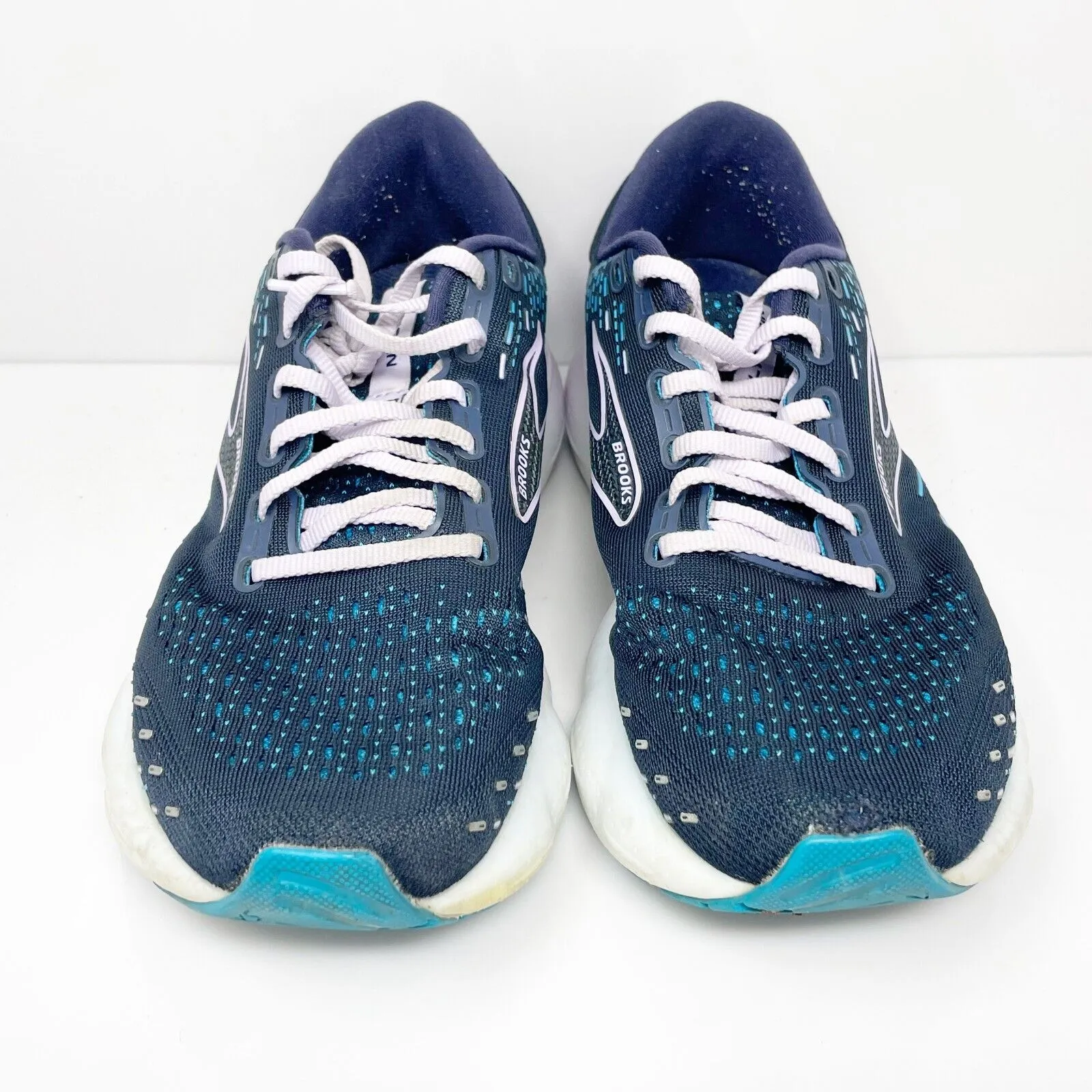 Brooks Womens Glycerin 20 1203691D499 Blue Running Shoes Sneakers Size 8.5 D