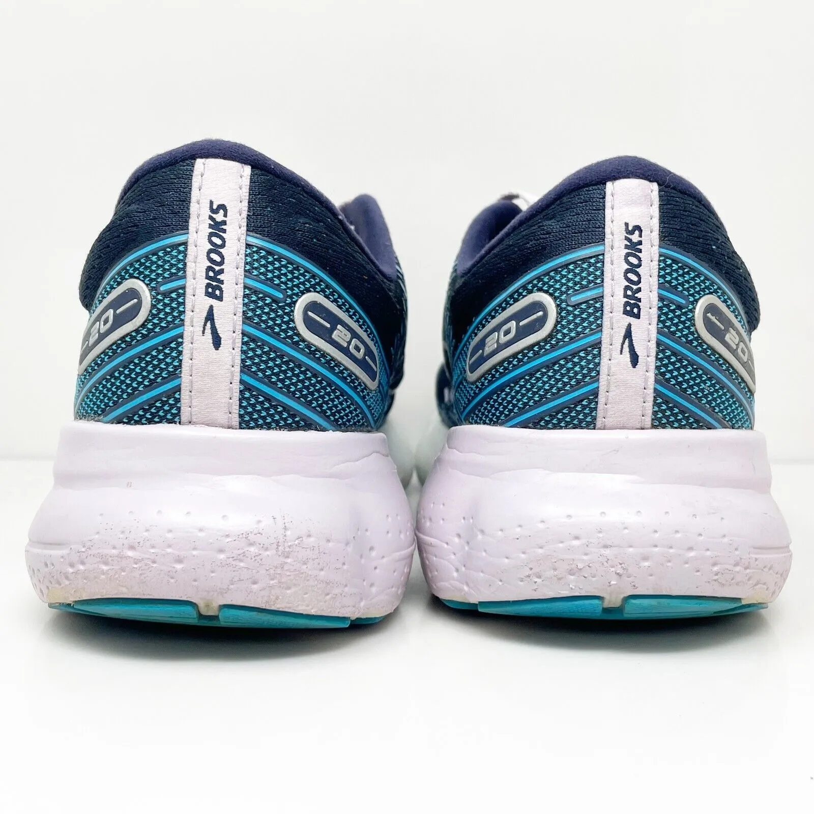 Brooks Womens Glycerin 20 1203691D499 Blue Running Shoes Sneakers Size 8.5 D