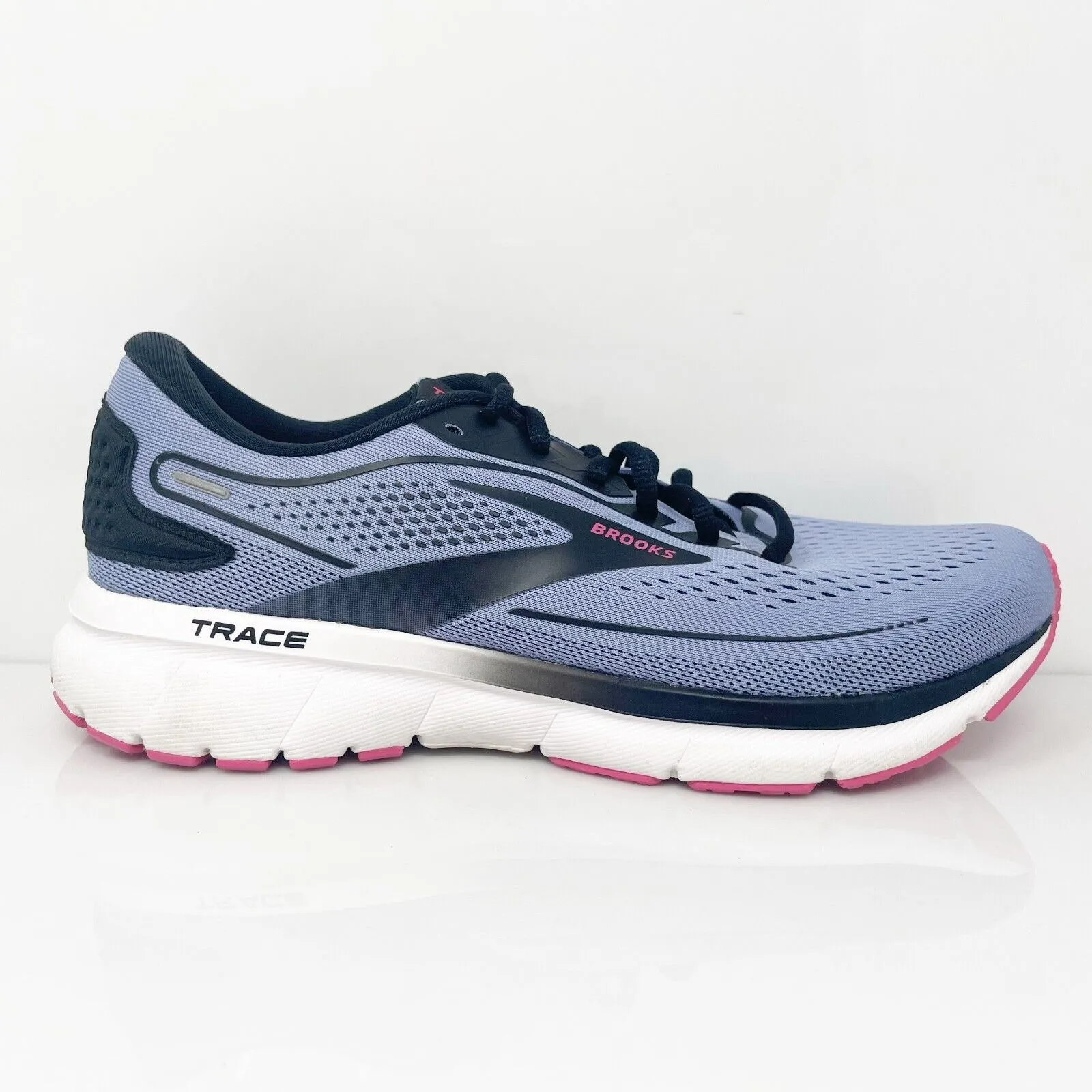 Brooks Womens Trace 2 1203751B533 Blue Running Shoes Sneakers Size 10 B