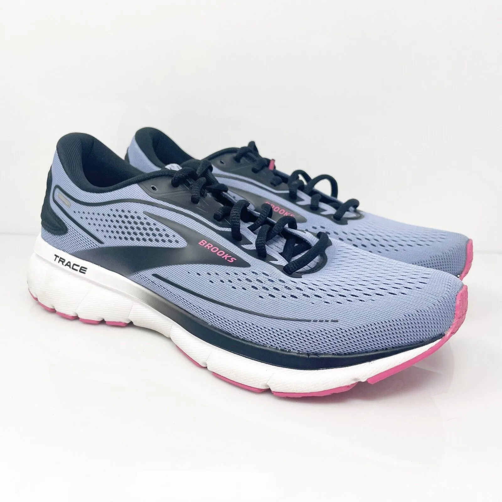 Brooks Womens Trace 2 1203751B533 Blue Running Shoes Sneakers Size 10 B