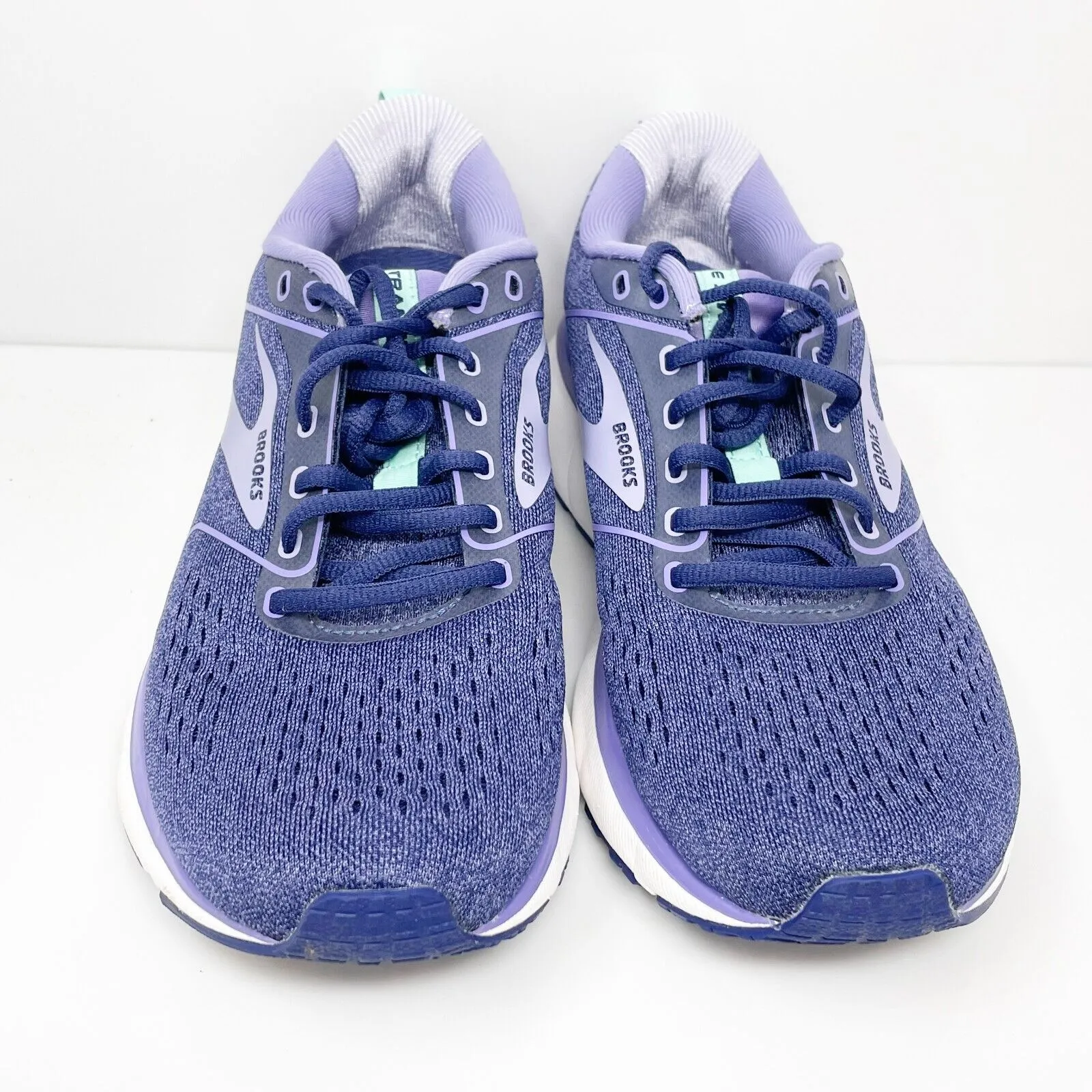 Brooks Womens Transmit 3 1203501B507 Purple Running Shoes Sneakers Size 10 B