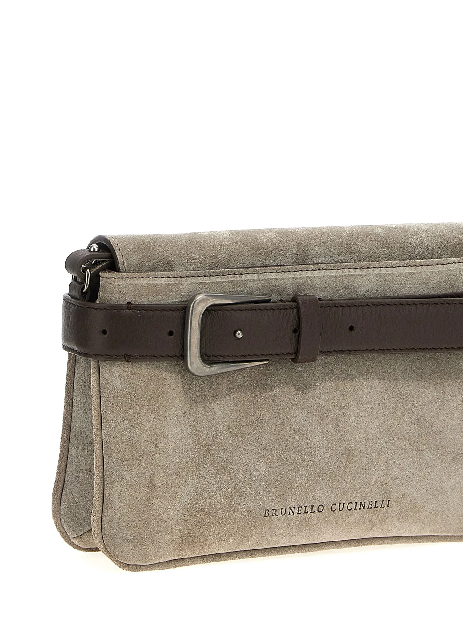 Brunello Cucinelli    Brunello Cucinelli 'Belt Detail' Shoulder Bag