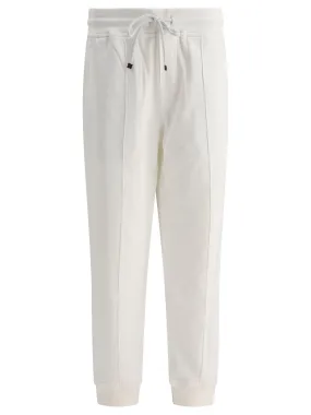 Brunello Cucinelli    Brunello Cucinelli Joggers With Crête Detail And Elasticated Cuffs