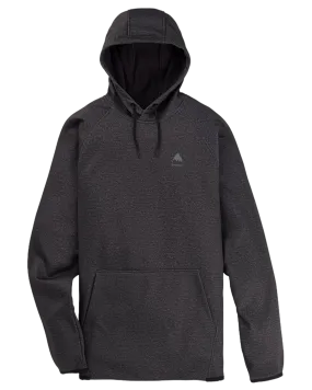 Burton Men's Crown Weatherproof Pullover Fleece - True Black Heather