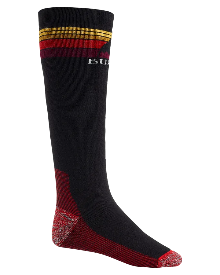 Burton Men's Midweight Emblem Socks - True Black