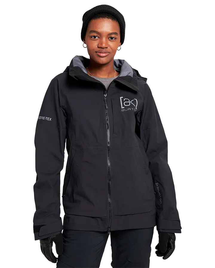 Burton Womens [ak]® Kimmy Gore-Tex 3L Stretch Jacket - True Black - 20