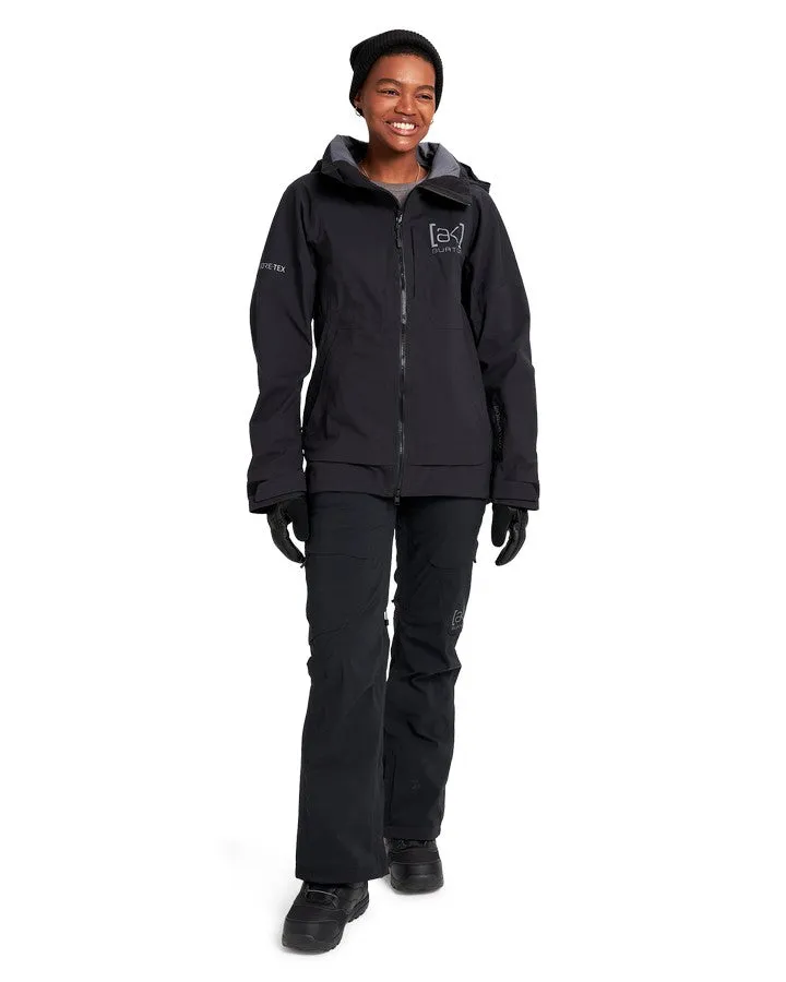 Burton Womens [ak]® Kimmy Gore-Tex 3L Stretch Jacket - True Black - 20