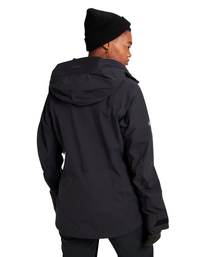 Burton Womens [ak]® Kimmy Gore-Tex 3L Stretch Jacket - True Black - 20