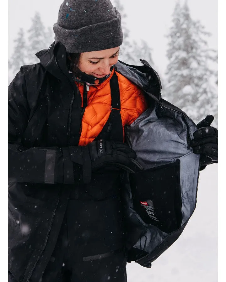 Burton Womens [ak]® Tusk Gore-Tex Pro 3L Jacket - True Black