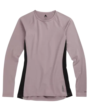 Burton Womens Midweight X Base Layer Crewneck - Elderberry - 2023