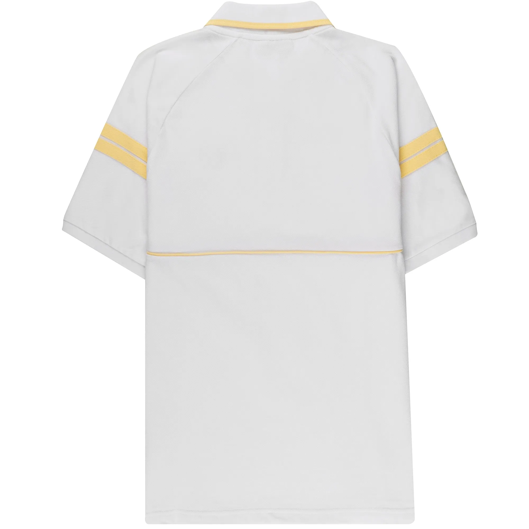 Cambio Polo Shirt - White and Golden 