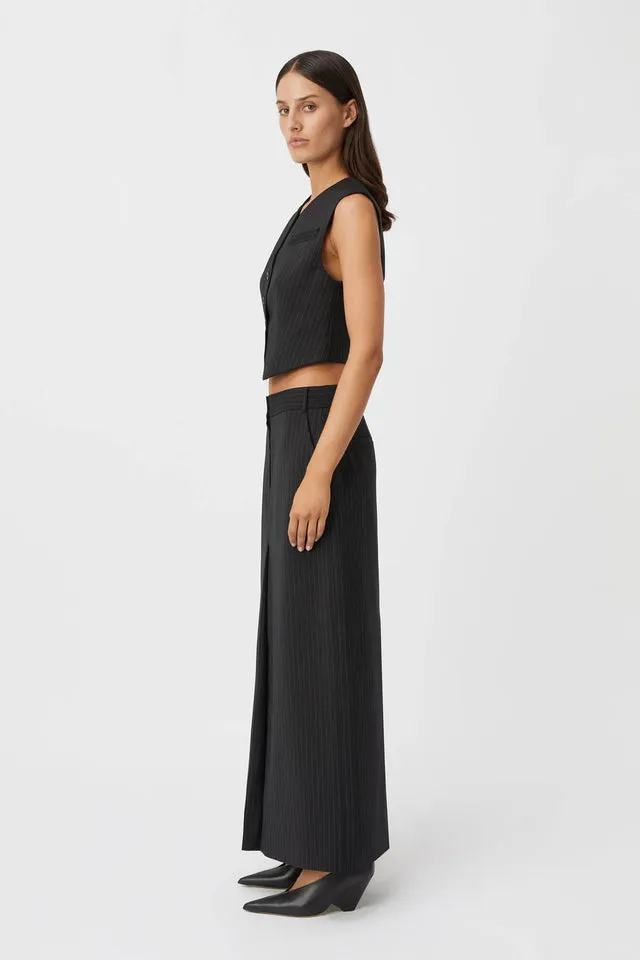  Camilla And Marc      Thera Vest - Black Pinstripe 