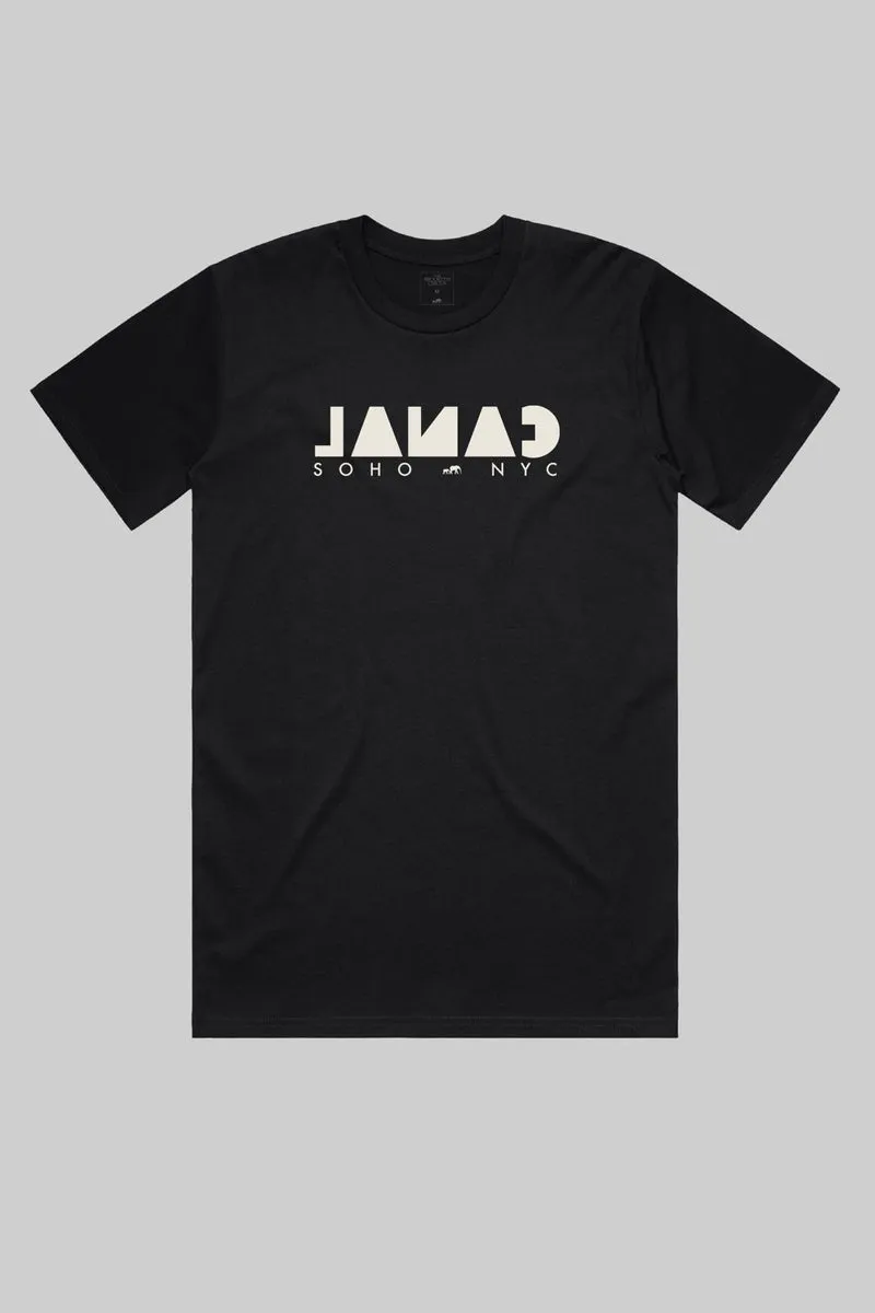 Canal Football Tee (Black)
