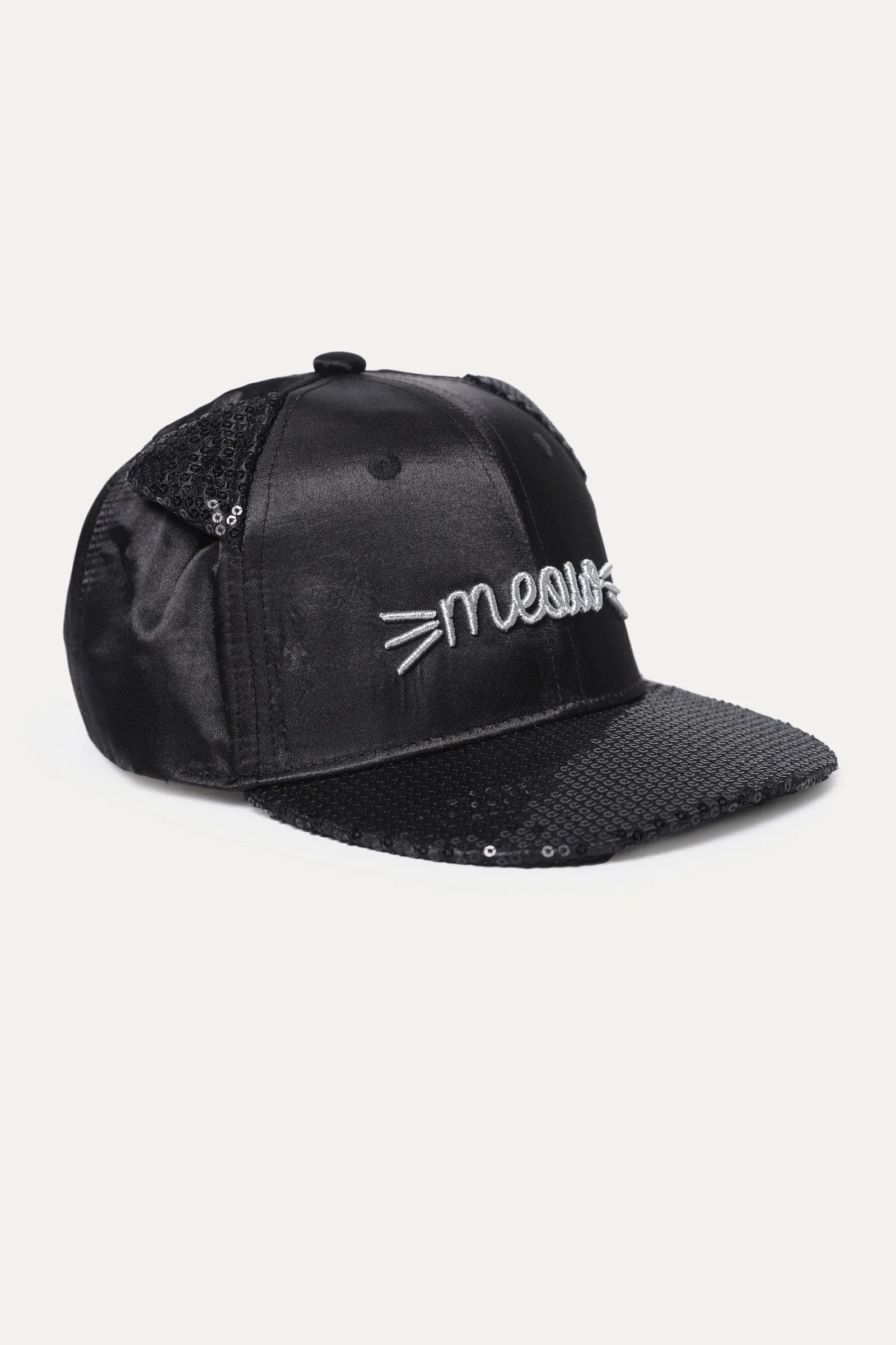Cap with Text Motif
