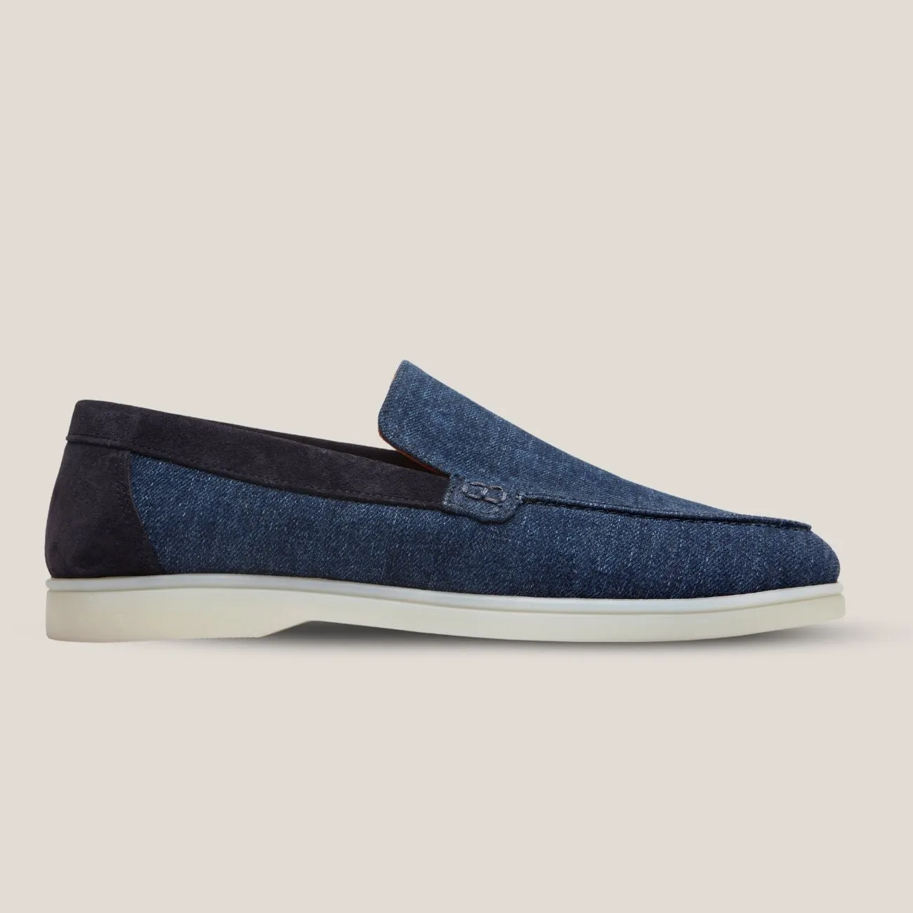 Capri Blue Denim Loafers