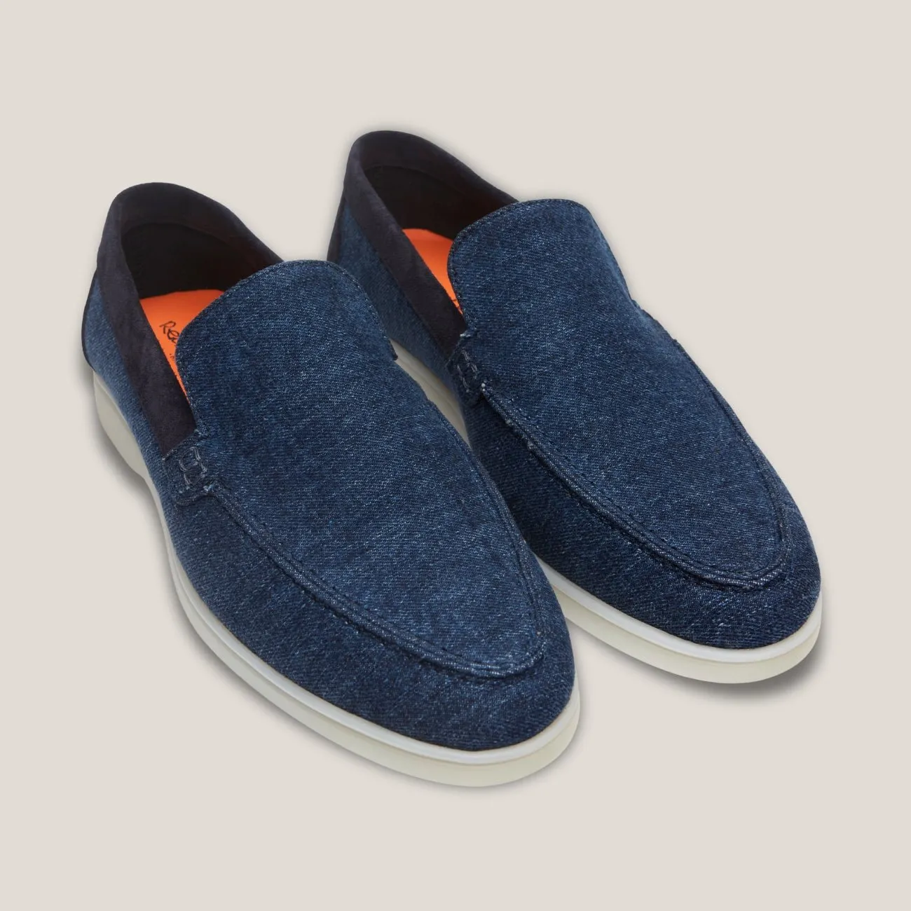 Capri Blue Denim Loafers