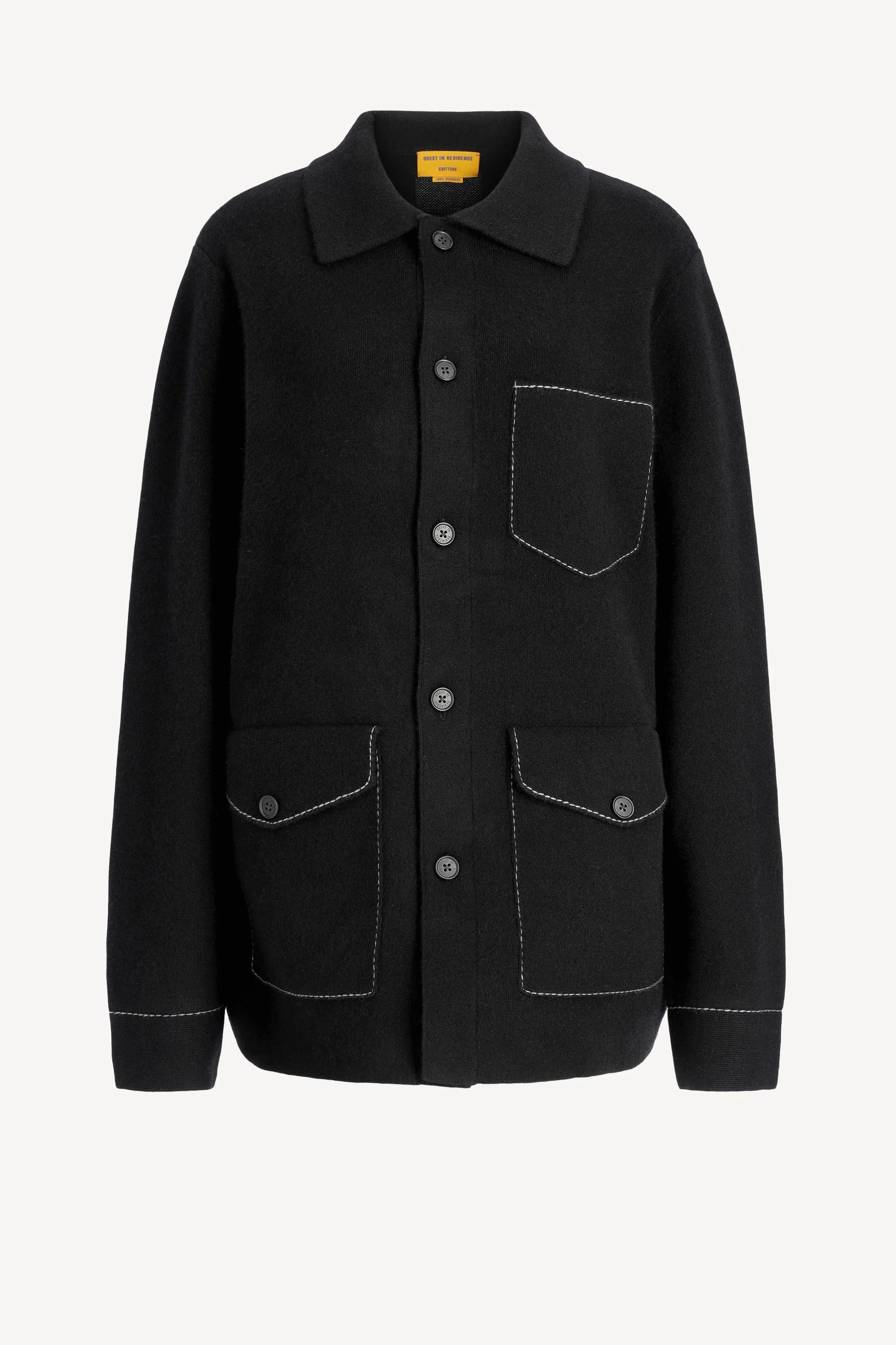Cardigan Industry Jacket in Schwarz