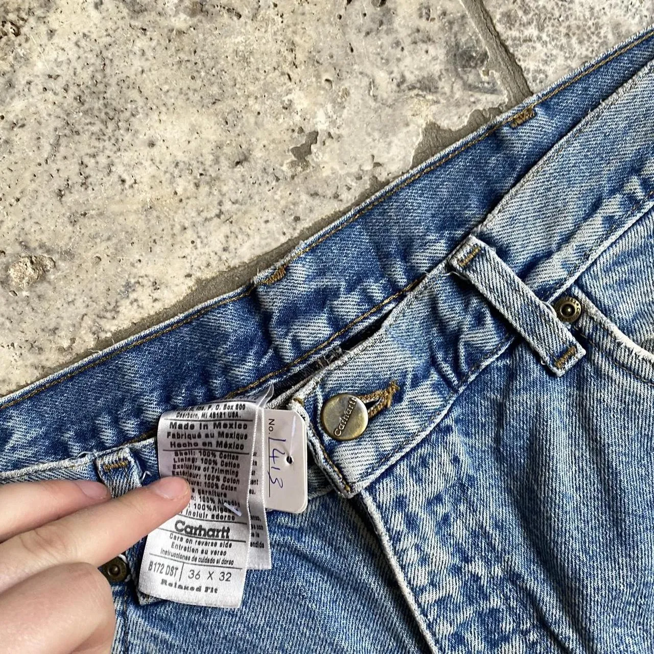Carhartt jeans 36x32