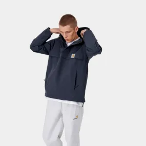 Carhartt WIP Nimbus Half Zip Pullover Jacket Dark Navy Blue