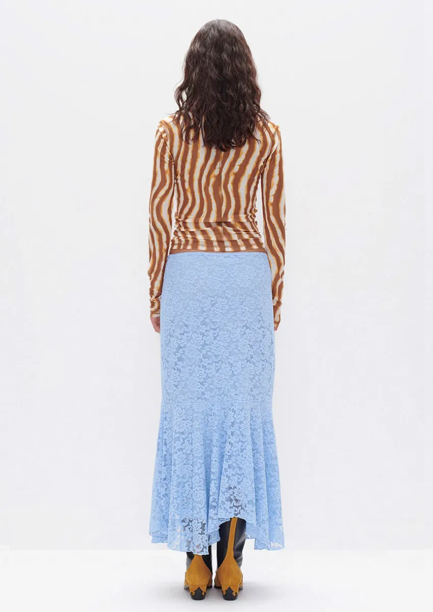 Carissa Skirt - Sky Lace