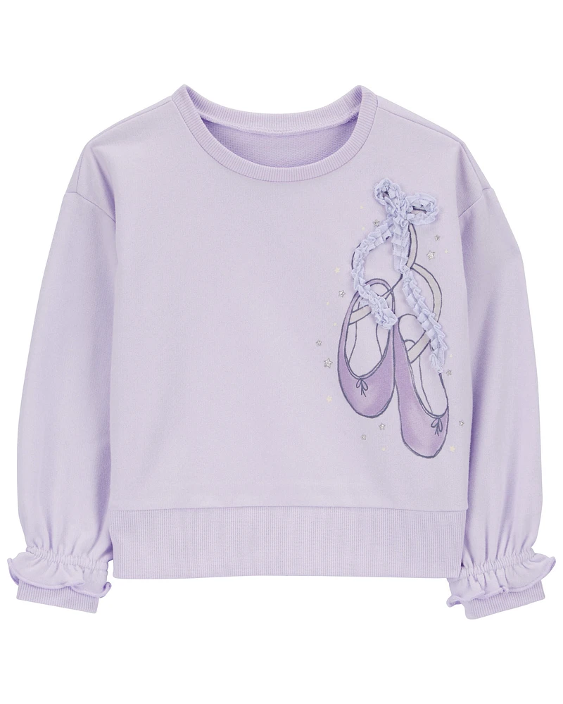 Carter's / OshKosh Baby Ballet Crew Neck Cotton Pullover