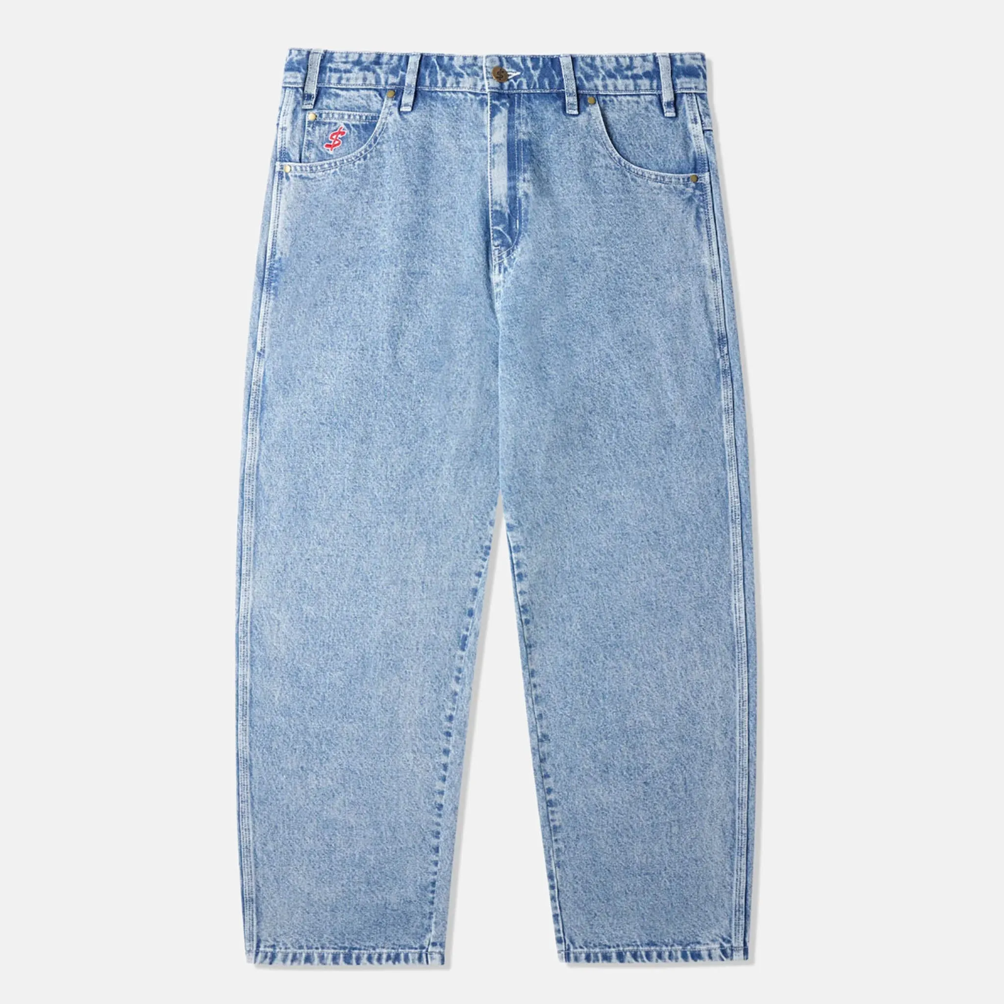 Cash Only - All Star Baggy Denim Jeans - Faded Indigo